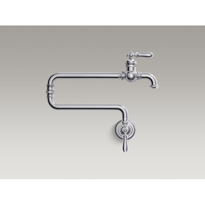 Kohler Artifacts® SingleHole WallMount Pot Filler & Reviews Wayfair